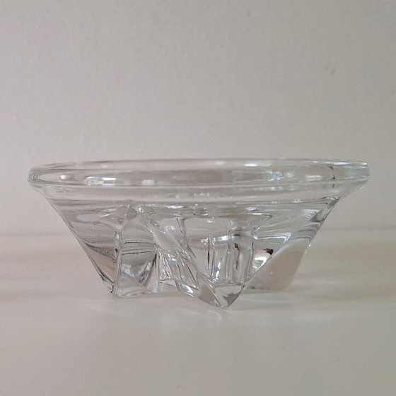 Image 1 of Pair (2) 1950S Leerdam By Floris Meydam Candle Holders