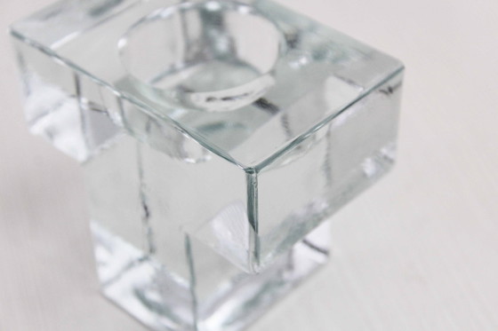 Image 1 of Glass Candle Holder T Shape