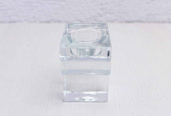 Image 1 of Glass Candle Holder T Shape