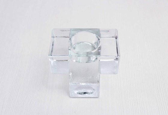 Image 1 of Glass Candle Holder T Shape