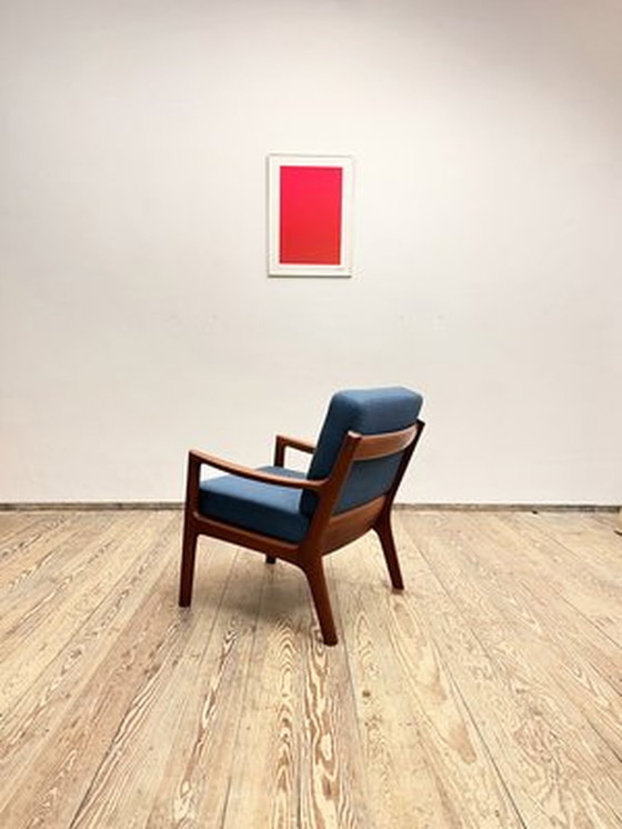 Image 1 of Armchair // Teak Easy Chair by Ole Wanscher for France and Son, Denmark, 1950s