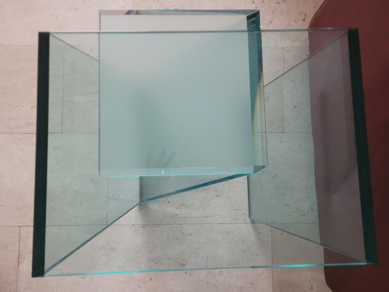 Image 1 of Tonelli Zen Glass Side Table Bxhxd