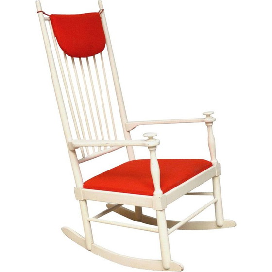 Image 1 of Vintage Rocking chair Isabella Sweden 1960s