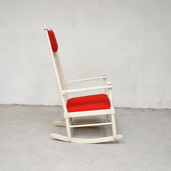 Image 1 of Vintage Rocking chair Isabella Sweden 1960s