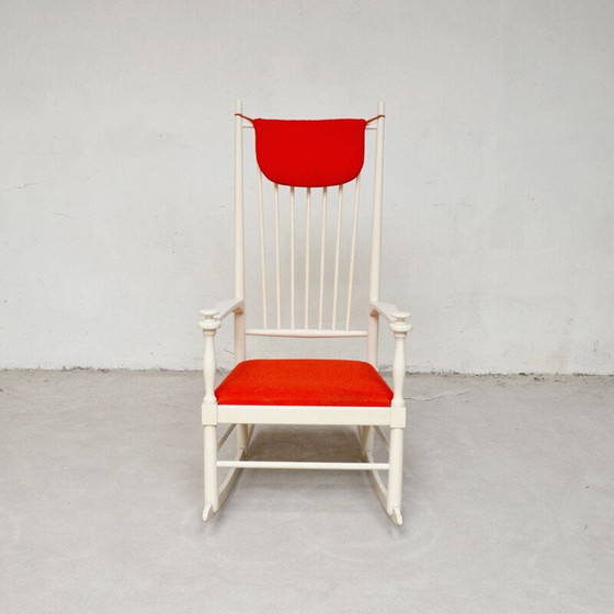 Image 1 of Vintage Rocking chair Isabella Sweden 1960s