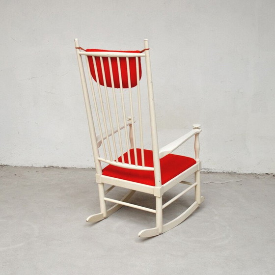 Image 1 of Vintage Rocking chair Isabella Sweden 1960s