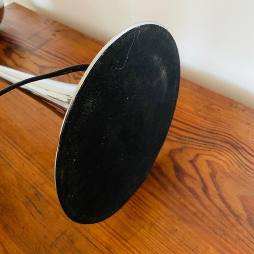 Lampada da scrivania vintage cromata a forma di "occhio", 1970