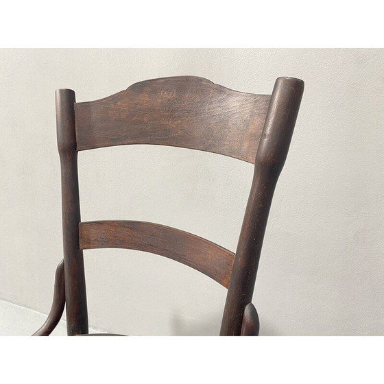 Image 1 of Sedia da bistrot vintage di Thonet, Cecoslovacchia 1930