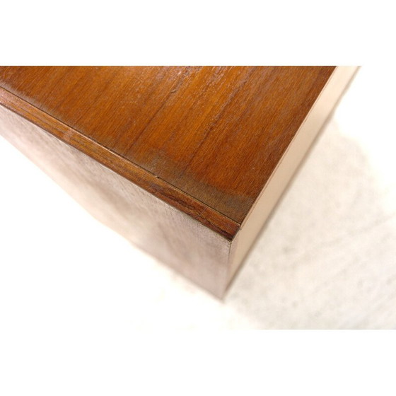 Image 1 of Scandinavian vintage teak chest of drawers, Sweden 1960
