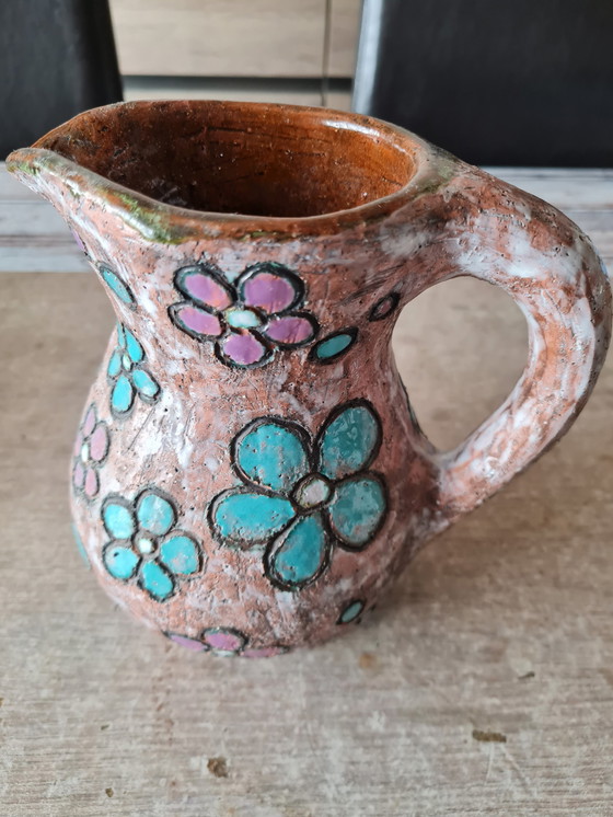 Image 1 of Handmade Flower Decoration Pitcher