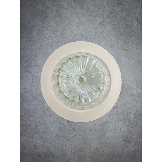 Image 1 of Vintage crystal ceiling lamp