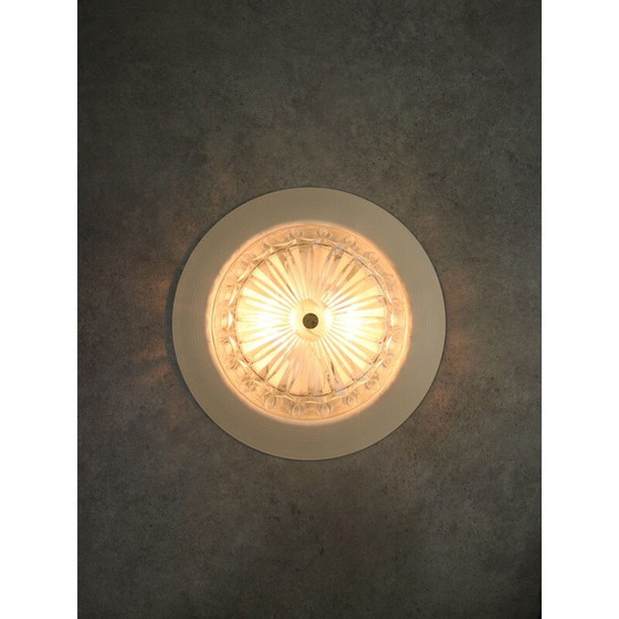 Image 1 of Vintage crystal ceiling lamp