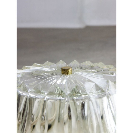 Image 1 of Vintage crystal ceiling lamp