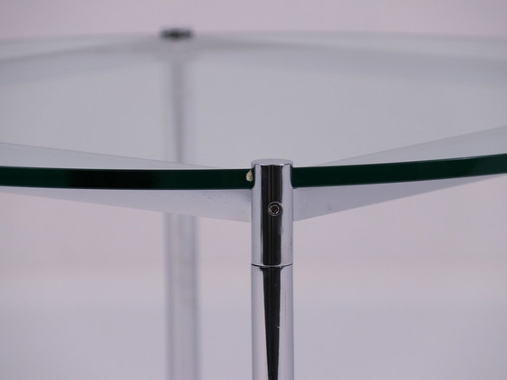 Image 1 of Coffee Table Model Mr By Ludwig Mies Van Der Rohe For Knoll, Us, 1980S 