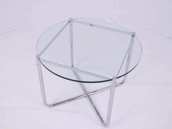 Image 1 of Coffee Table Model Mr By Ludwig Mies Van Der Rohe For Knoll, Us, 1980S 