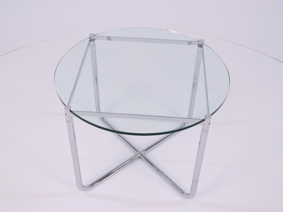 Image 1 of Coffee Table Model Mr By Ludwig Mies Van Der Rohe For Knoll, Us, 1980S 