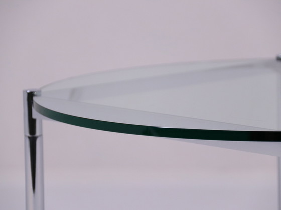 Image 1 of Coffee Table Model Mr By Ludwig Mies Van Der Rohe For Knoll, Us, 1980S 