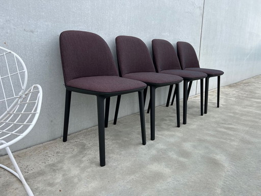 4X Vitra Softshell Chairs