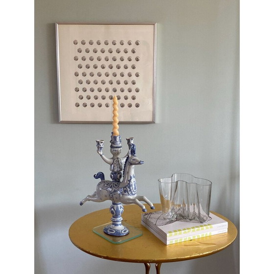 Image 1 of Vintage clear glass 3030 Savoy vase by Alvar Aalto for Iittala, Finland