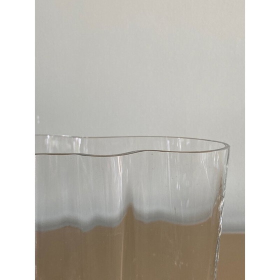 Image 1 of Vintage clear glass 3030 Savoy vase by Alvar Aalto for Iittala, Finland