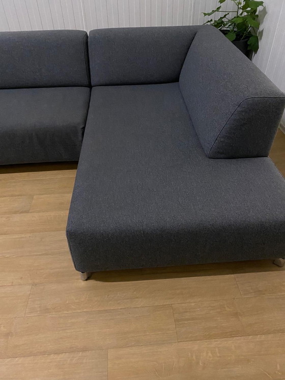 Image 1 of Leolux Faya Lobi Corner Sofa - Dark Gray Np: €6,900