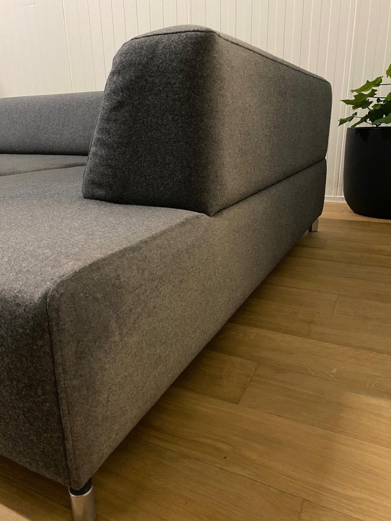 Image 1 of Leolux Faya Lobi Corner Sofa - Dark Gray Np: €6,900