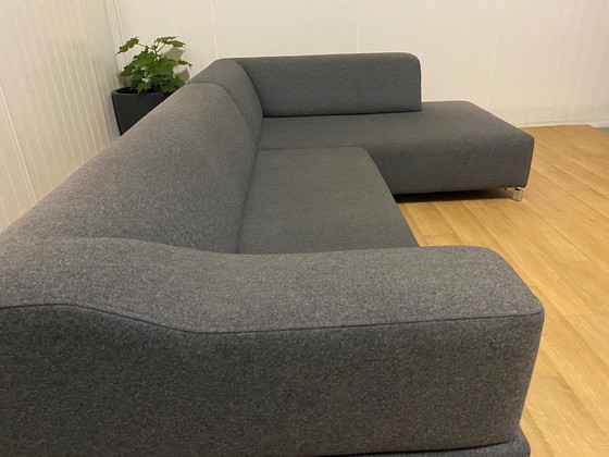 Image 1 of Leolux Faya Lobi Corner Sofa - Dark Gray Np: €6,900