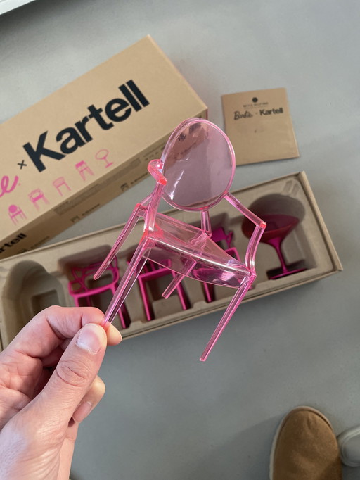 Barbie X Kartell Seating Collection