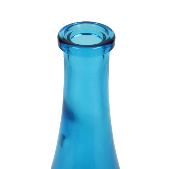 Image 1 of Carafe vintage bleu cobalt