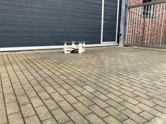 Image 1 of Travertine Coffee table