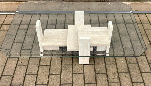 Travertine Coffee table