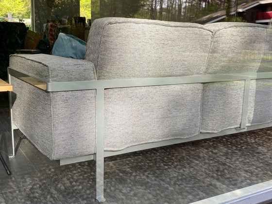 Image 1 of Harvink Bench Gray 3 Person