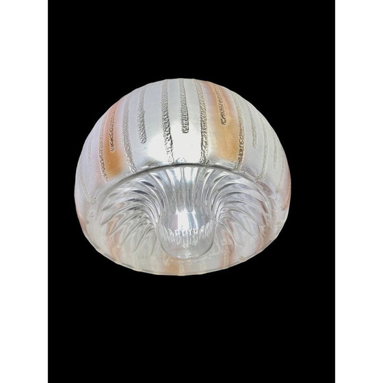 Image 1 of Vintage Murano glass pendant lamp by Mazzega, Italy 1970