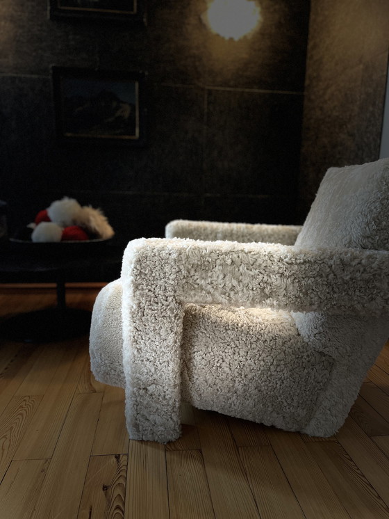 Image 1 of Cassina Armchairs Utrecht in sheepskin