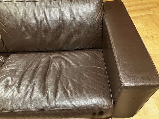 Image 1 of Top Form leather sofa