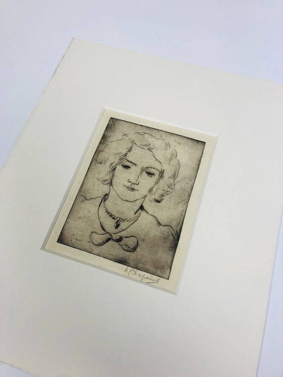 Image 1 of A.G. Dieperink - With this etching you can easily create your own inspiration wall.