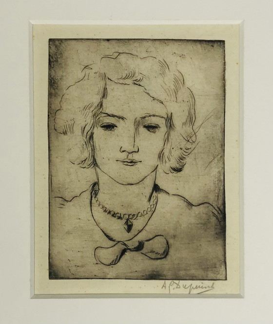 Image 1 of A.G. Dieperink - With this etching you can easily create your own inspiration wall.