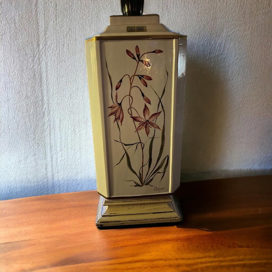 Image 1 of Carpie Italian ceramic vase lamp