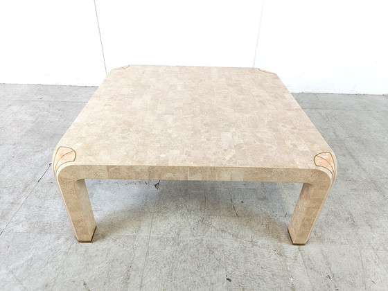 Image 1 of Tavolino da caffè vintage a mosaico