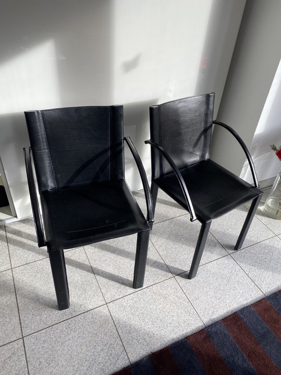 Image 1 of 2x Matteo Grassi dining room chairs