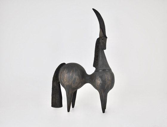 Image 1 of Big Unicorn Ceramic By Dominique Pouchain