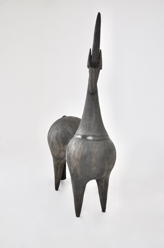 Image 1 of Big Unicorn Ceramic By Dominique Pouchain