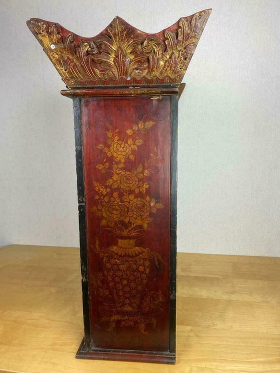 Image 1 of Antique Chinese / Indian display cabinet