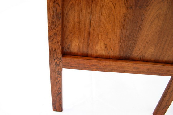 Image 1 of Danish Mid - Century Brazilian Rosewood / Rio Rosewood executive Writing Desk / Desk