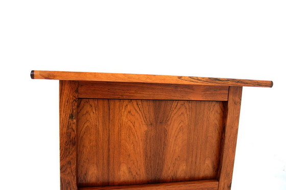 Image 1 of Danish Mid - Century Brazilian Rosewood / Rio Rosewood executive Writing Desk / Desk