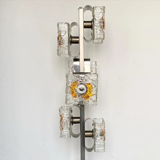 Image 1 of Vintage Murano glass floor lamp