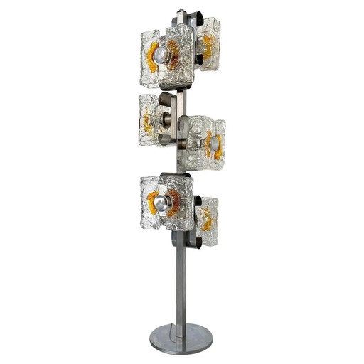Lampadaire vintage en verre de Murano – vloerlampen, Murano Glass