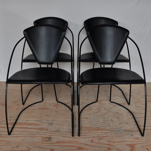 4x Arrben 'Linda' dining room chairs