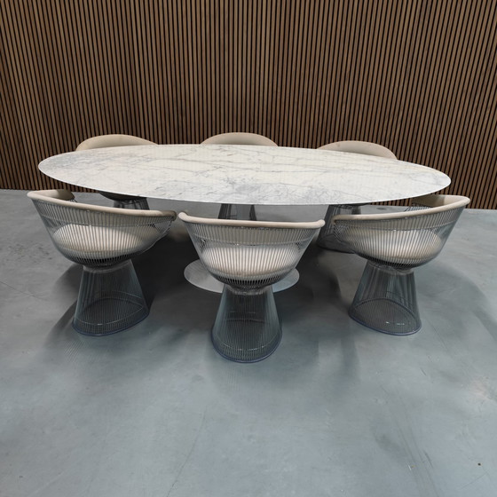 Image 1 of Knoll Saarinen Table Calacatta Gold