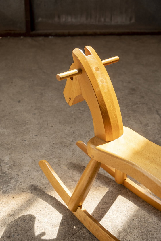 Image 1 of Kay Bojesen rocking horse, 1960s Denmark